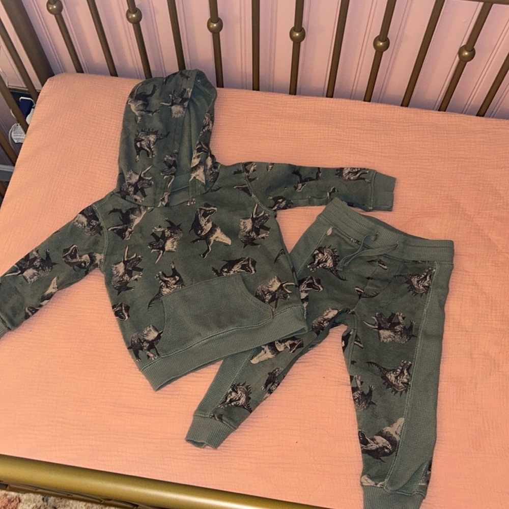 Boys Dino sweat suit